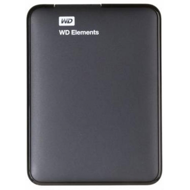 Внешний жесткий диск WD Elements Portable, 2Тб, черный (WDBU6Y0020BBK-WESN)