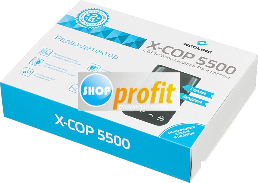 Радар-детектор Neoline X-COP 5500, черный (X-COP 5500)