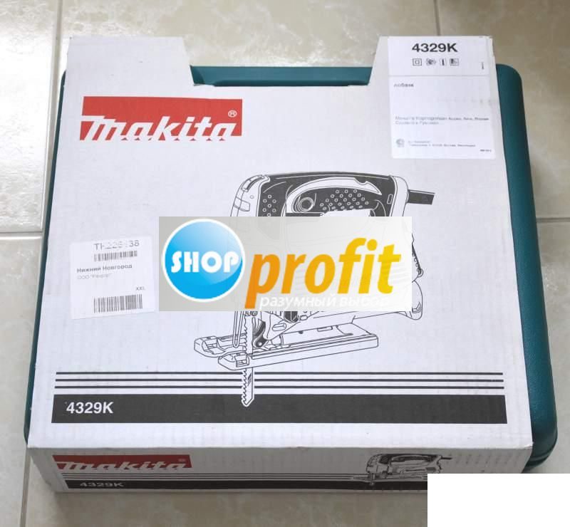 Лобзик электрический Makita 4329K (кейс), 450Вт (4329К)