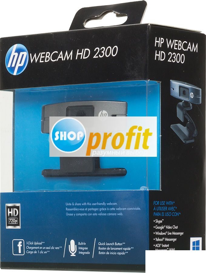 Веб-камера HP HD 2300 (A5F64AA)