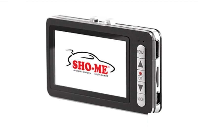 Автомобильный видеорегистратор SHO-ME HD330-LCD, черный (HD330-LCD)