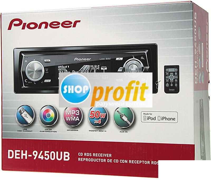 Автомагнитола Pioneer DEH-9450UB, USB (DEH-9450UB)