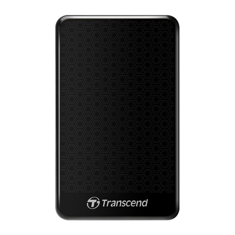 Внешний жесткий диск Transcend StoreJet 25A3K, 1Тб, черный (TS1TSJ25A3K)