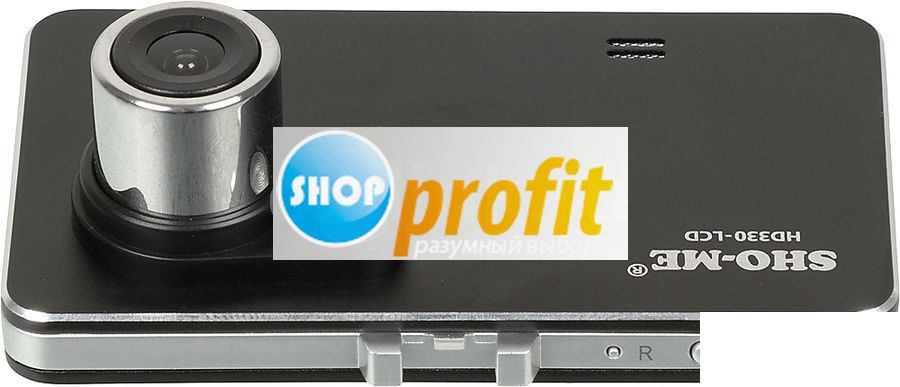 Автомобильный видеорегистратор SHO-ME HD330-LCD, черный (HD330-LCD)