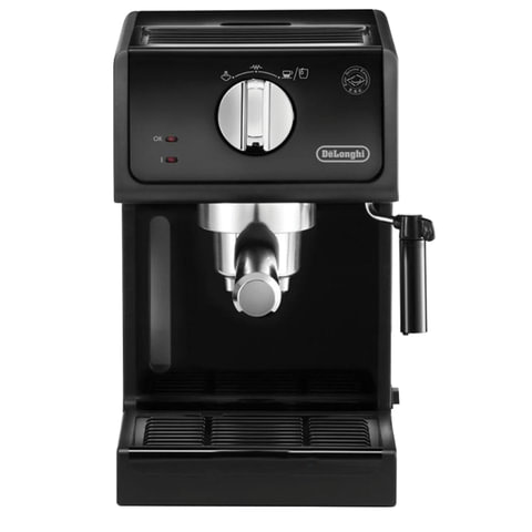 Кофеварка рожковая DeLonghi ECP 31.21, ручной капучинатор, черный