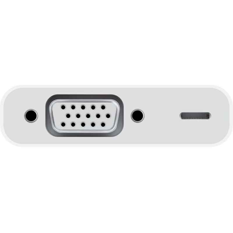 Адаптер видео Apple, Lightning - VGA Adapter, белый (MD825ZM/A)