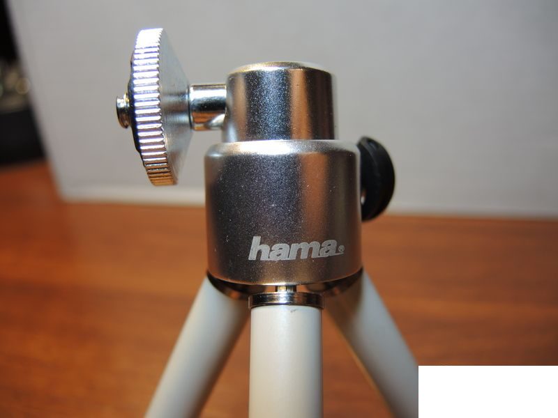 Штатив Hama Ball Mini Tripod L, серебристый (H-4071)