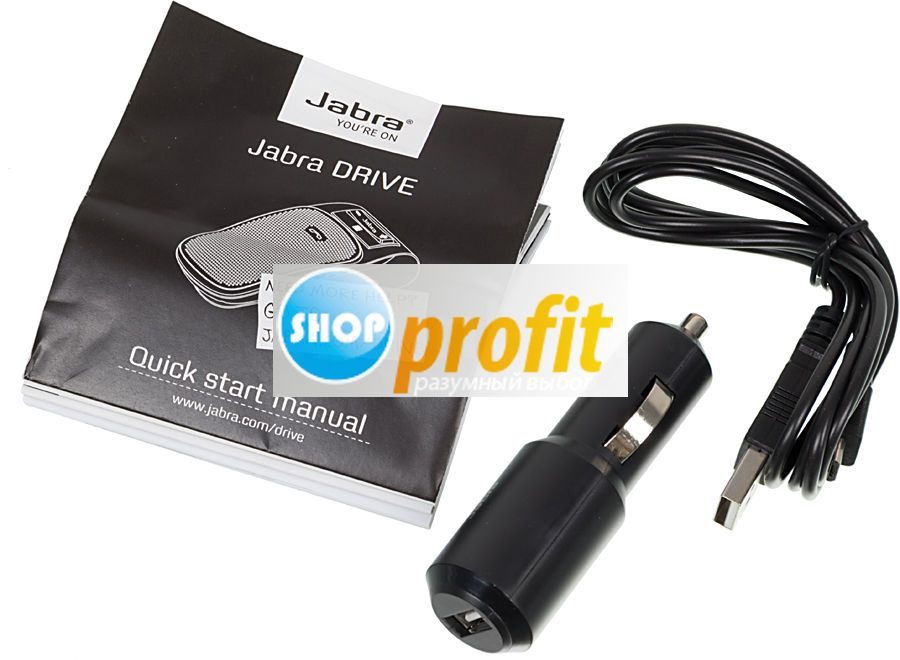 Устройство громкой связи Jabra Drive, v.3.0, A2DP, белый (100-49000000-60)