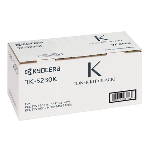 Картридж оригинальный Kyocera TK-5230K (2600 страниц) черный (1T02R90NL0)