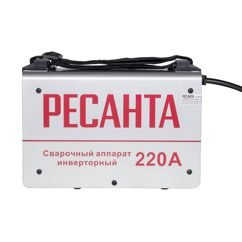 Сварочный аппарат инверторный Ресанта САИ-220, от 10 до 220А (65/3)