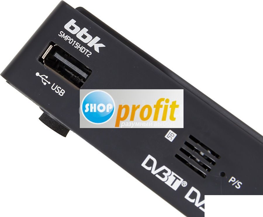 Ресивер DVB-T2 BBK SMP015HDT2, темно-серый (SMP015HDT2 DARK GREY)