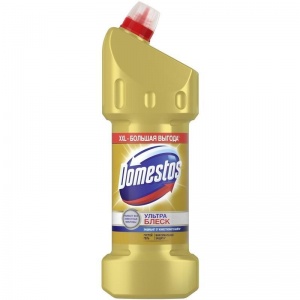 Средство для сантехники Domestos "Ультра блеск", 1.5л, 6шт. (8714100797525)