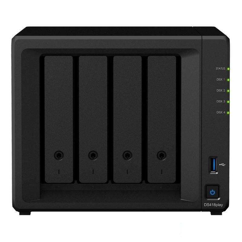 Сетевое хранилище Synology DiskStation DS418play