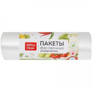 Пакет фасовочный OfficeClean ПНД, 25x32см, 6мкм, 100шт. (268814), 25 уп.