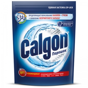 Смягчитель воды для стиральных машин Calgon 3в1, порошок, 1.5кг (3184463)