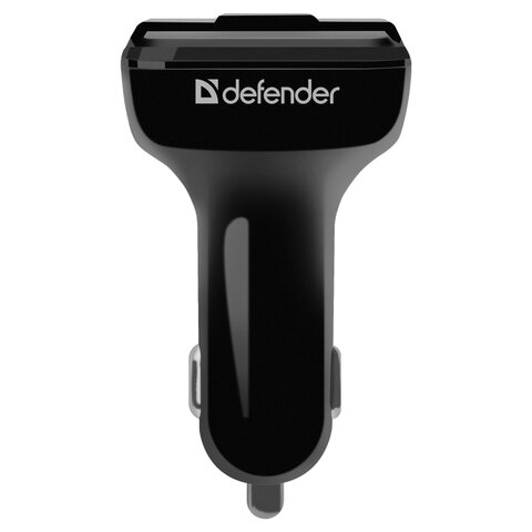 FM-трансмиттер Defender RT-Edge, Bluetooth, USB2.0, micro SD, черный (68012)