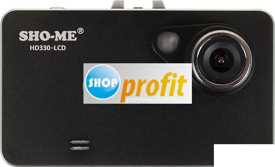 Автомобильный видеорегистратор SHO-ME HD330-LCD, черный (HD330-LCD)