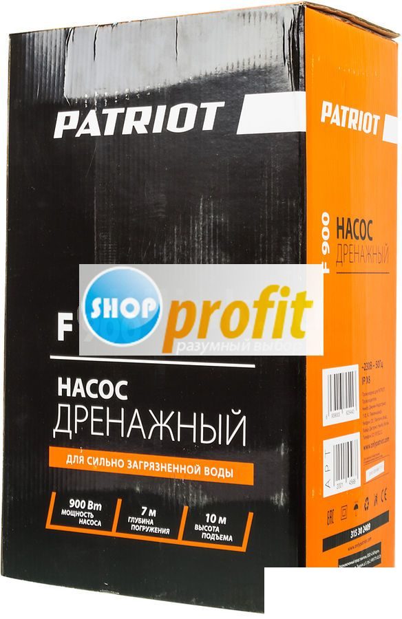 Насос дренажный Patriot F 900 (F 900)