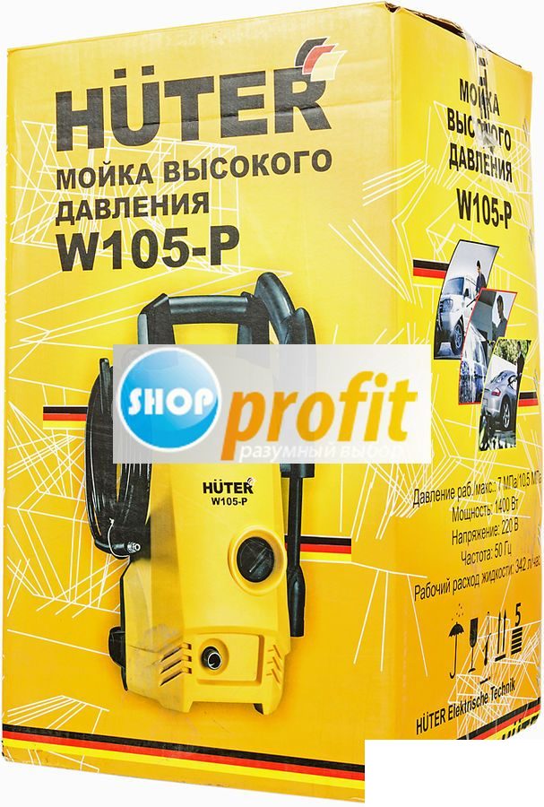 Мойка высокого давления Huter W105-Р (W105-Р)